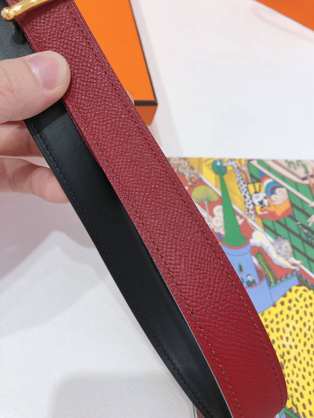 H**mes belts 24mm